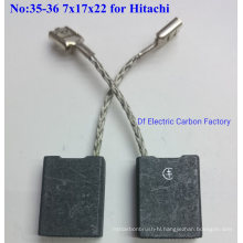 Household Appliances, Washing Machine, Refrigerator Standard Original Packing Power Tools Carbon Brush Hitachi 7*17*22